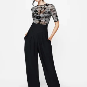 Brenna Corset High Waist Wide Leg Trouser